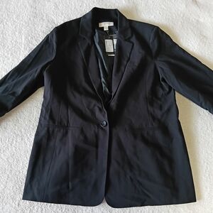 Michael by Michael Kors Women's Black Blazer Size 16 NWT